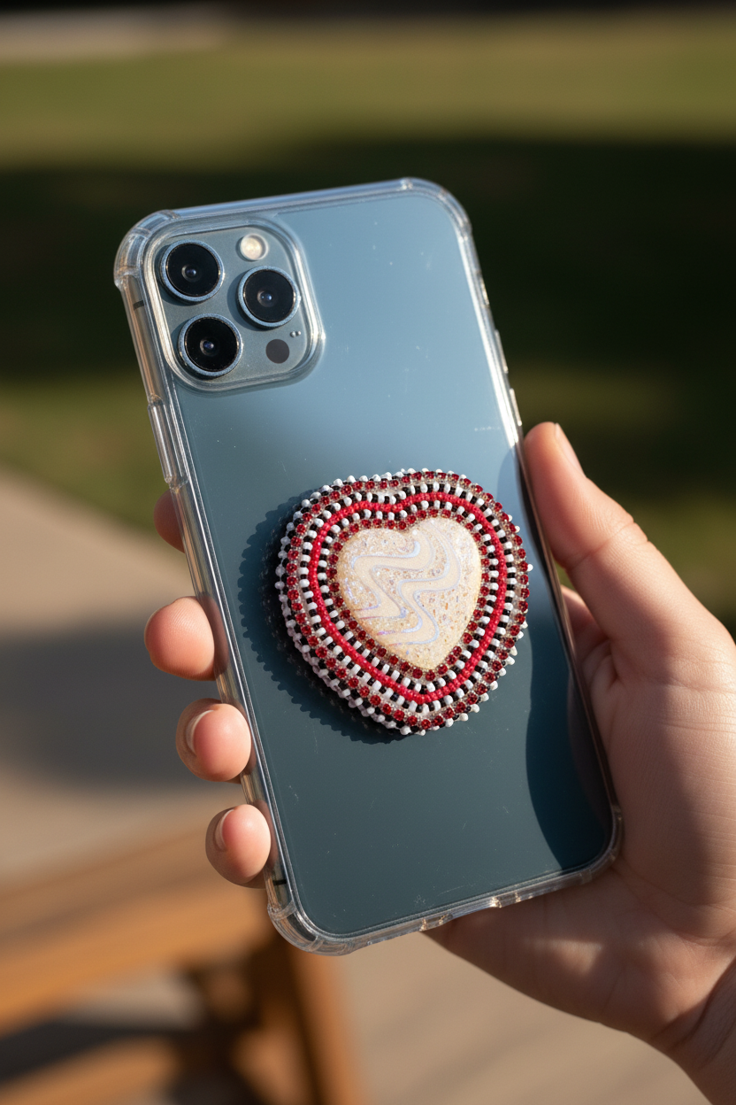 Crimson Whirl PopSocket