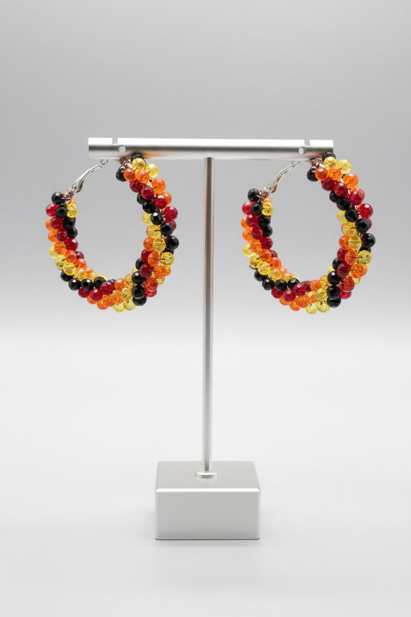Ember Twist Hoops