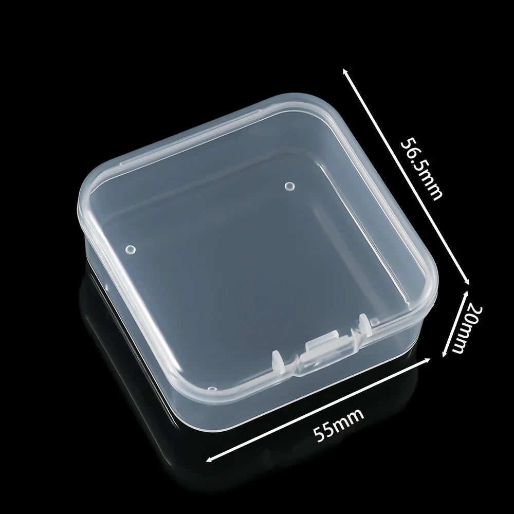 Clear Bead Organizer Box – Plastic Storage Containers